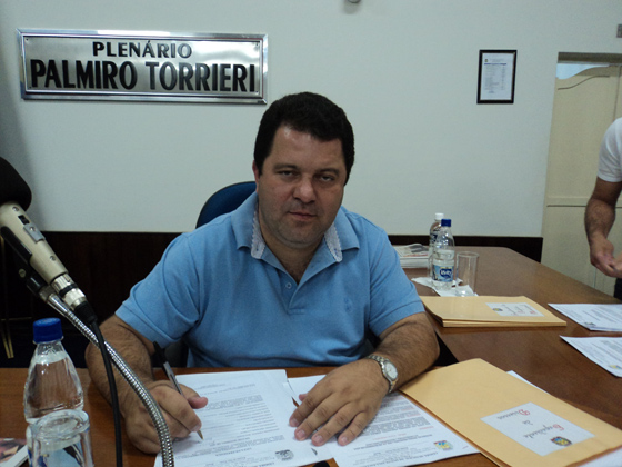 Vereador Fabinho da Delegacia: 1º secretário da mesa diretora